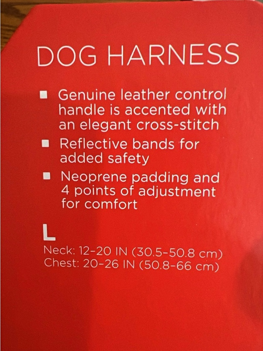 Reddy Dog Harness NEW size L - Picture 4 of 4